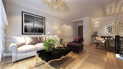 Vách ngăn cnc chung cư Vinhomes Gardenia