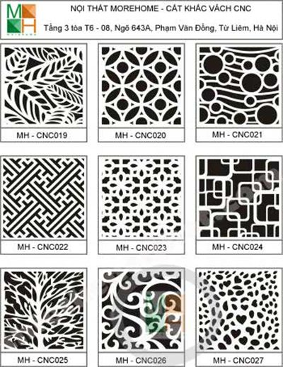 Thi công vách cnc 003