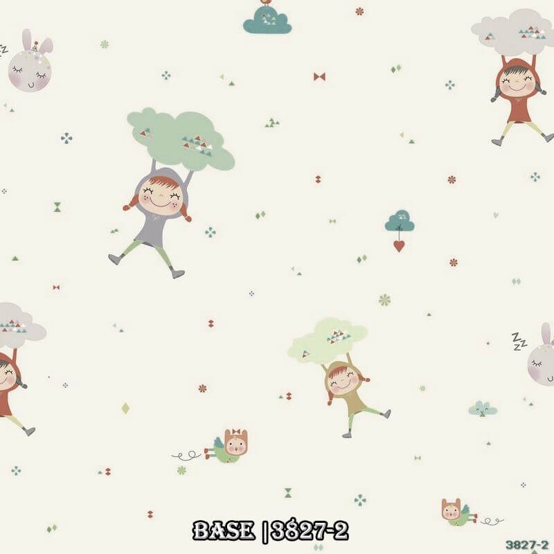 Giấy dán tường trẻ em cao cấp BASE 3827-2