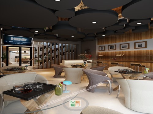 Vách ngăn cnc cho nhà hàng - khách sạn