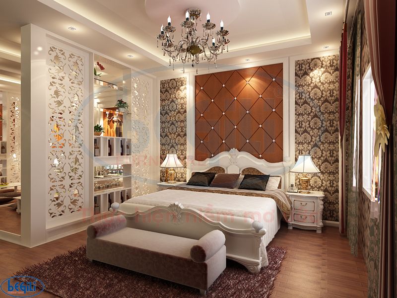 Mới lạ với vách ngăn cnc hoa văn lộng